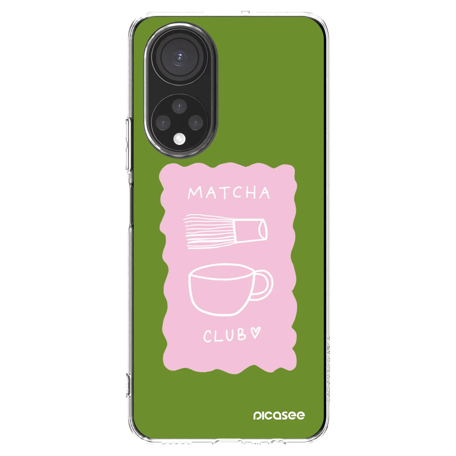 Picasee διαφανής θήκη σιλικόνης Honor X7 - Matcha club