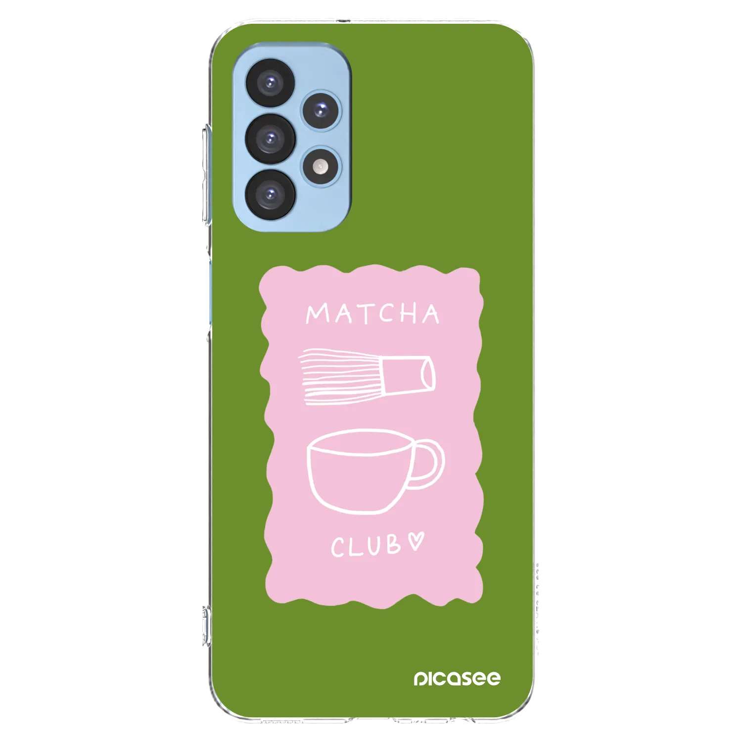 Picasee διαφανής θήκη σιλικόνης Samsung Galaxy A23 A235F 4G - Matcha club