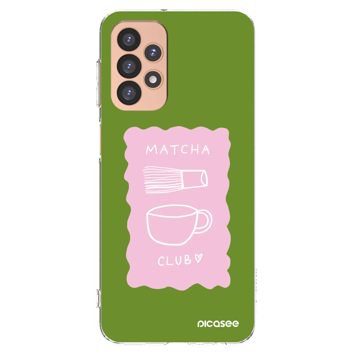 Picasee διαφανής θήκη σιλικόνης Samsung Galaxy A23 A236B 5G - Matcha club