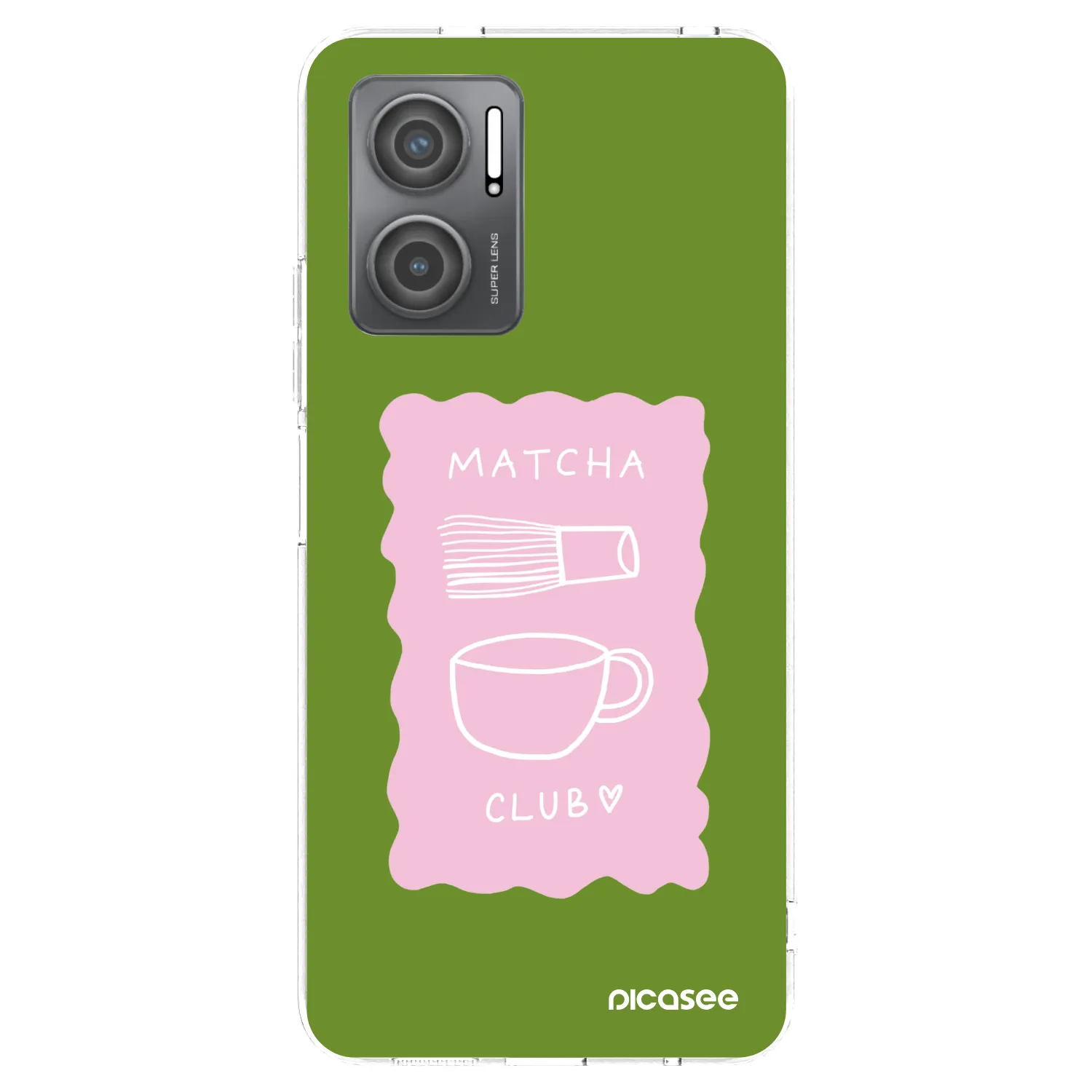 Picasee διαφανής θήκη σιλικόνης Xiaomi Redmi 10 5G - Matcha club