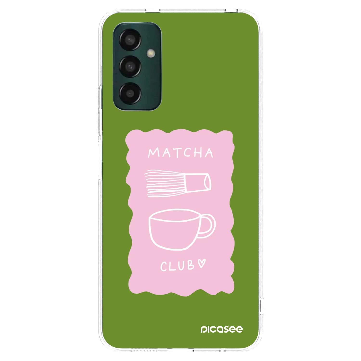Picasee διαφανής θήκη σιλικόνης Samsung Galaxy M23 5G - Matcha club