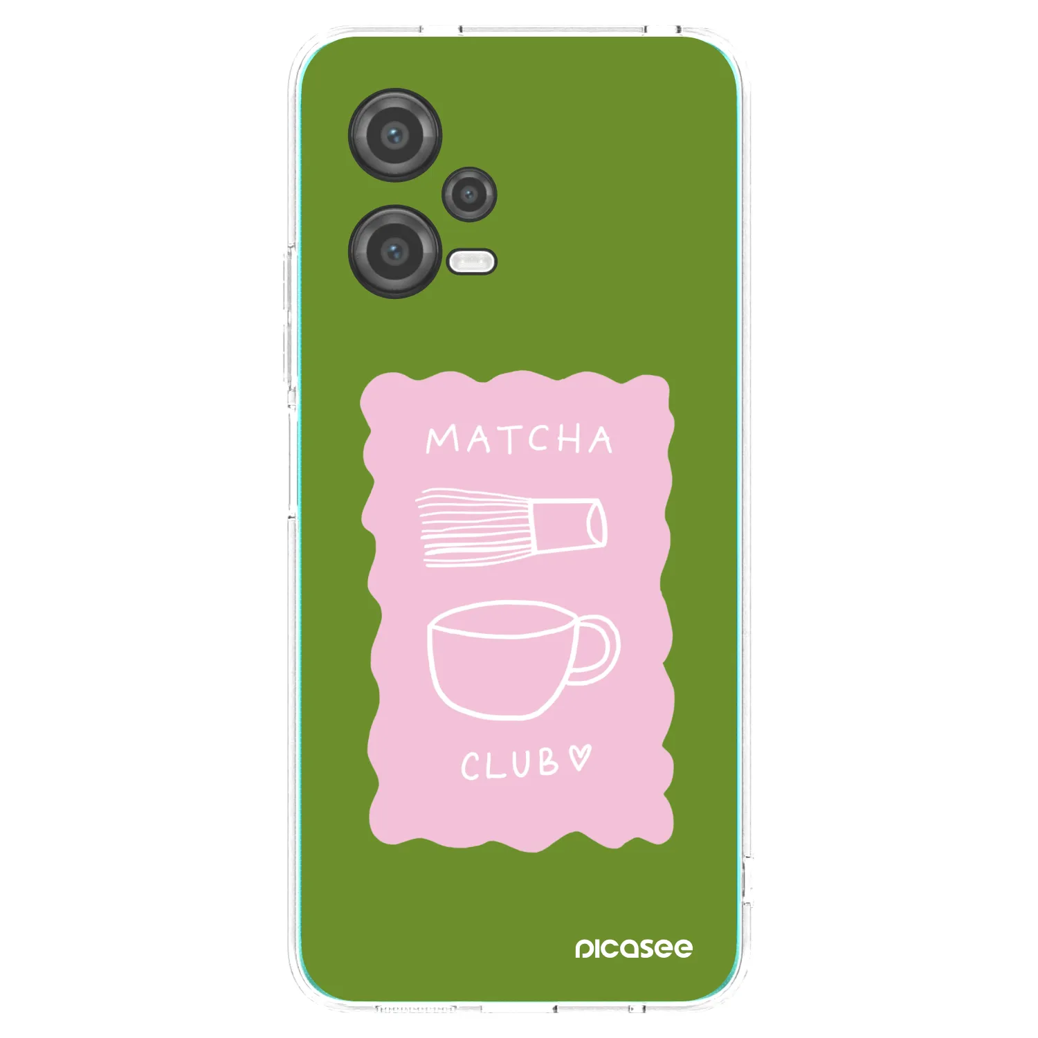 Picasee διαφανής θήκη σιλικόνης Xiaomi Poco X5 - Matcha club