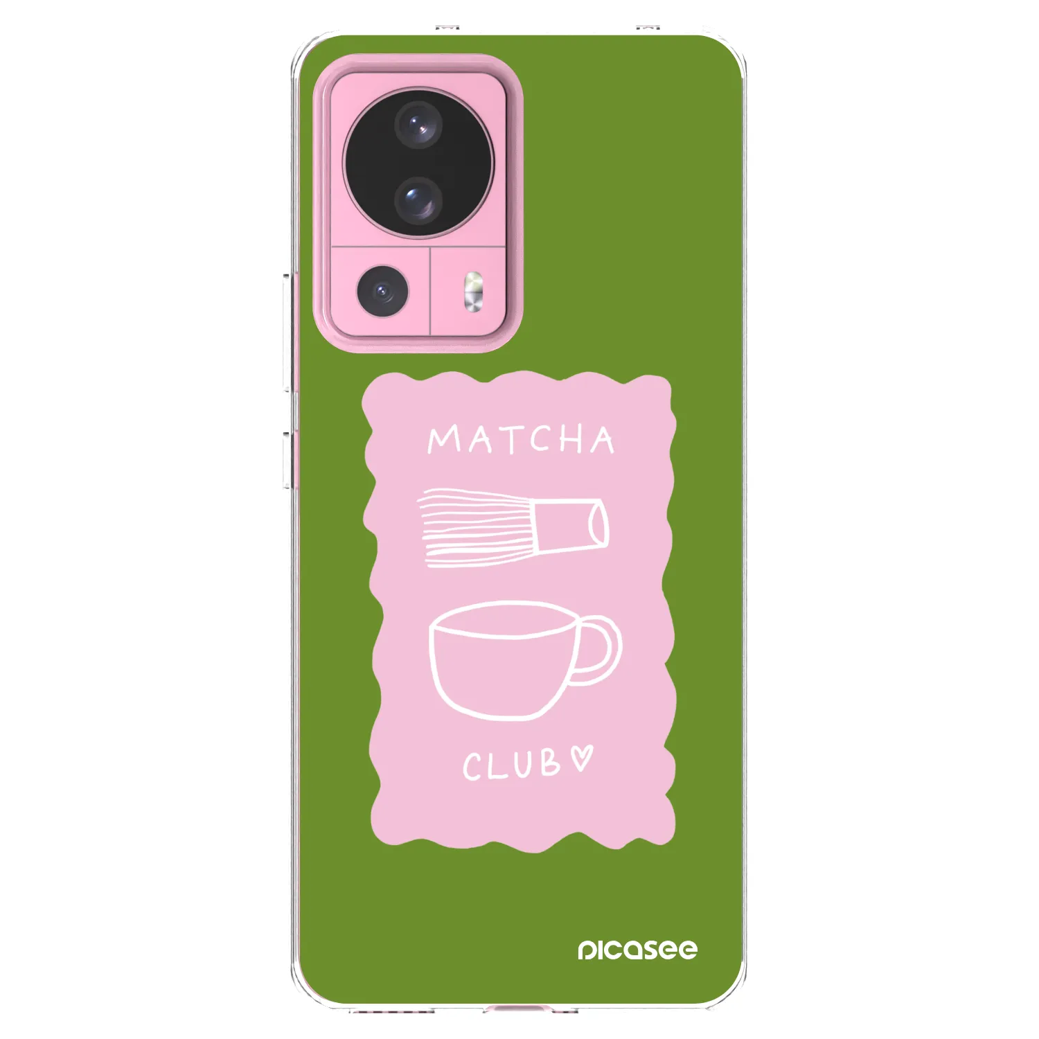 Picasee διαφανής θήκη σιλικόνης Xiaomi 13 Lite - Matcha club