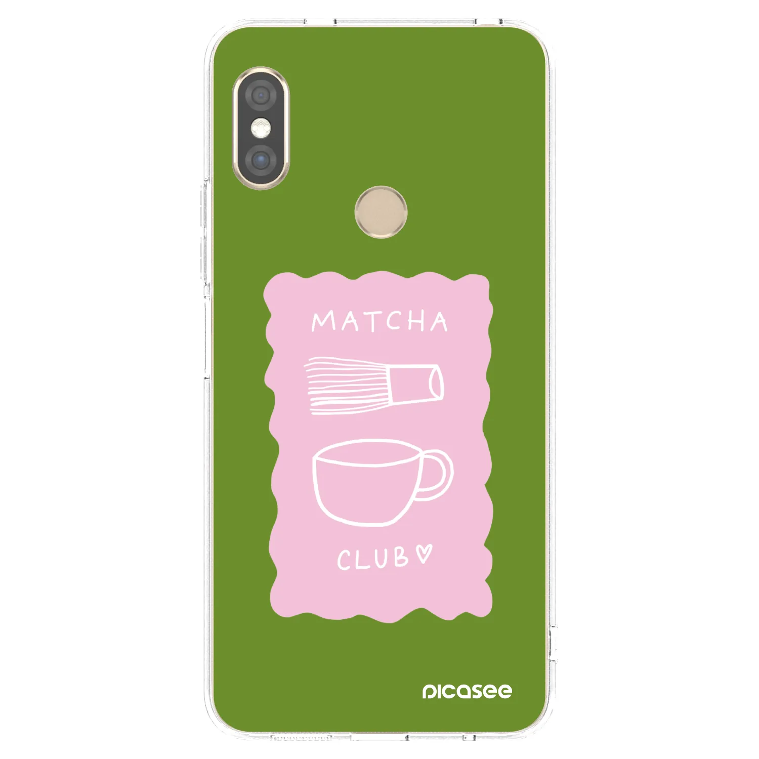 Picasee διαφανής θήκη σιλικόνης Xiaomi Redmi Note 5 Global - Matcha club