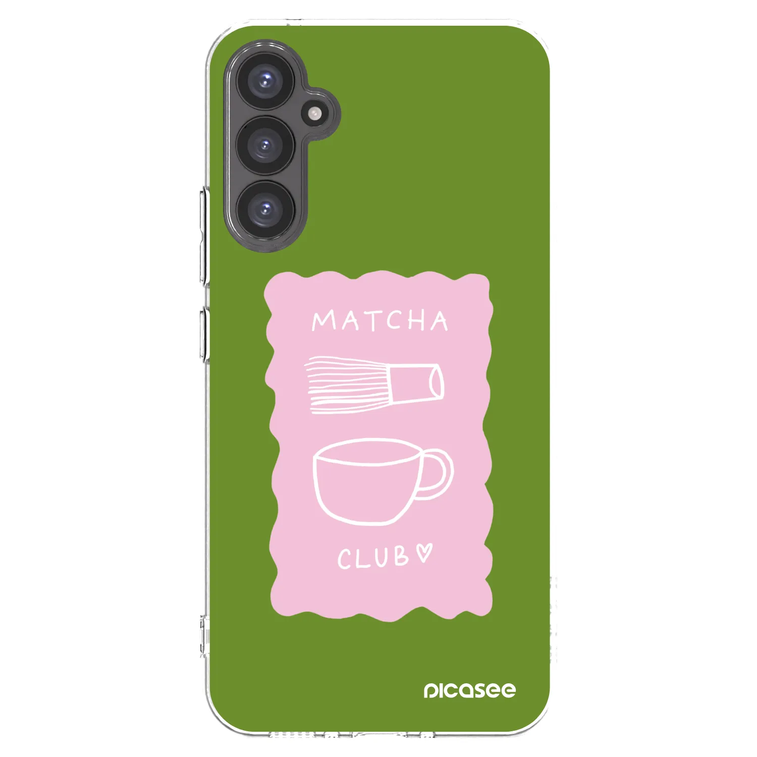 Picasee διαφανής θήκη σιλικόνης Samsung Galaxy A34 5G A346B - Matcha club