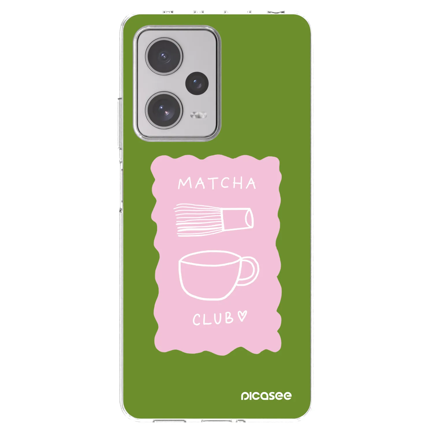 Picasee διαφανής θήκη σιλικόνης Xiaomi Redmi Note 12 Pro+ 5G - Matcha club