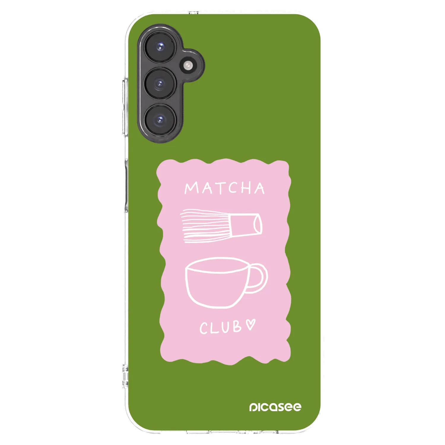 Picasee διαφανής θήκη σιλικόνης Samsung Galaxy A14 5G A146P - Matcha club
