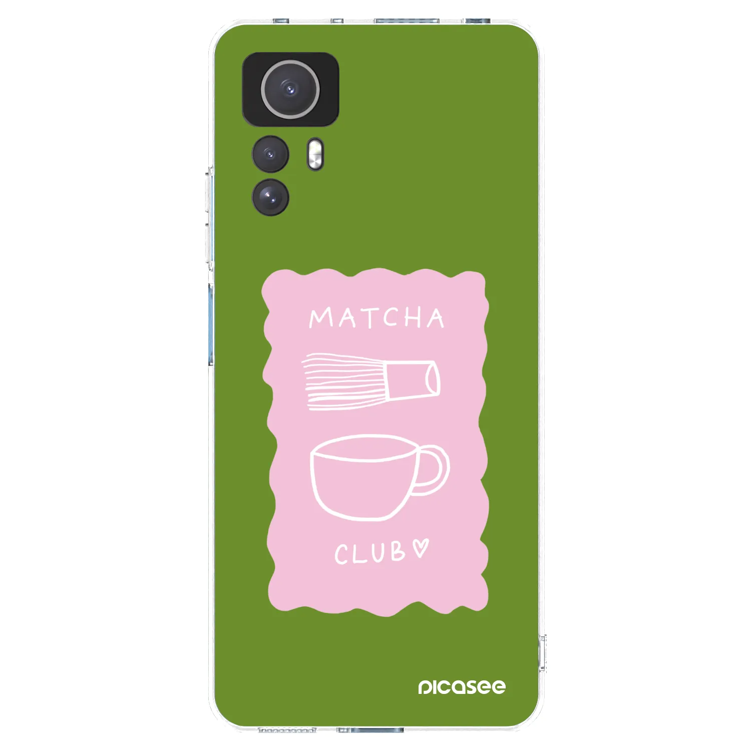 Picasee διαφανής θήκη σιλικόνης Xiaomi Redmi Note 12S - Matcha club