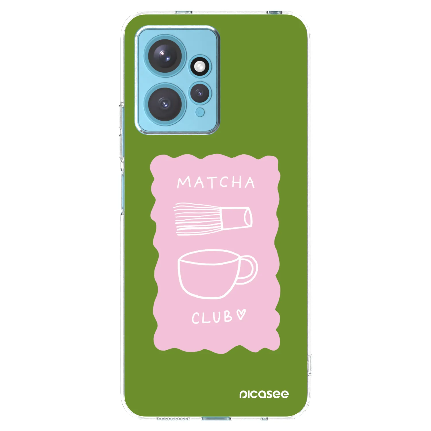 Picasee διαφανής θήκη σιλικόνης Xiaomi Redmi Note 12 4G - Matcha club