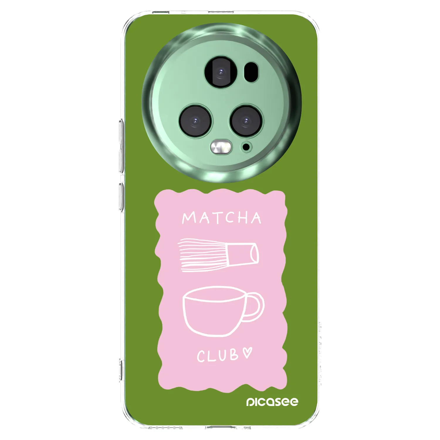 Picasee διαφανής θήκη σιλικόνης Honor Magic5 Pro - Matcha club