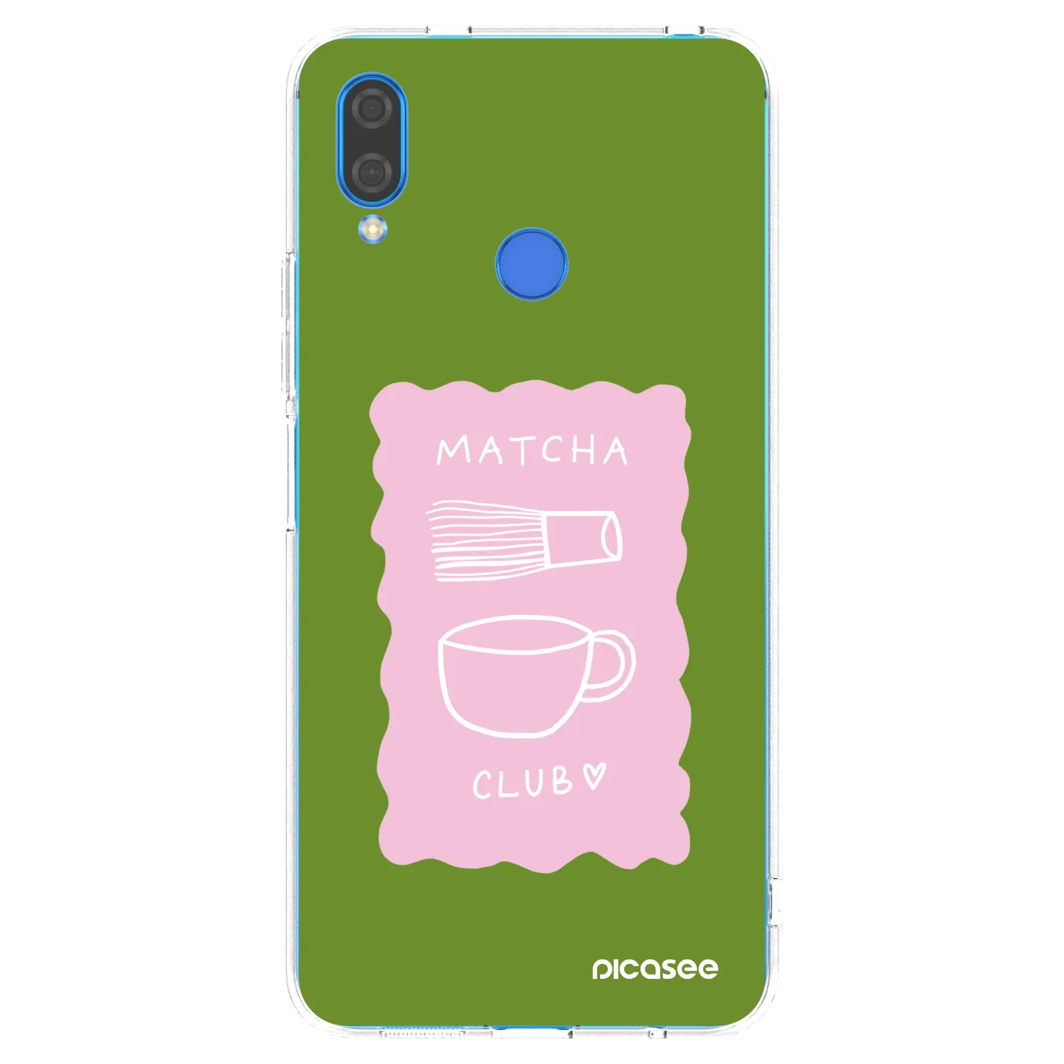 Picasee διαφανής θήκη σιλικόνης Huawei Nova 3i - Matcha club