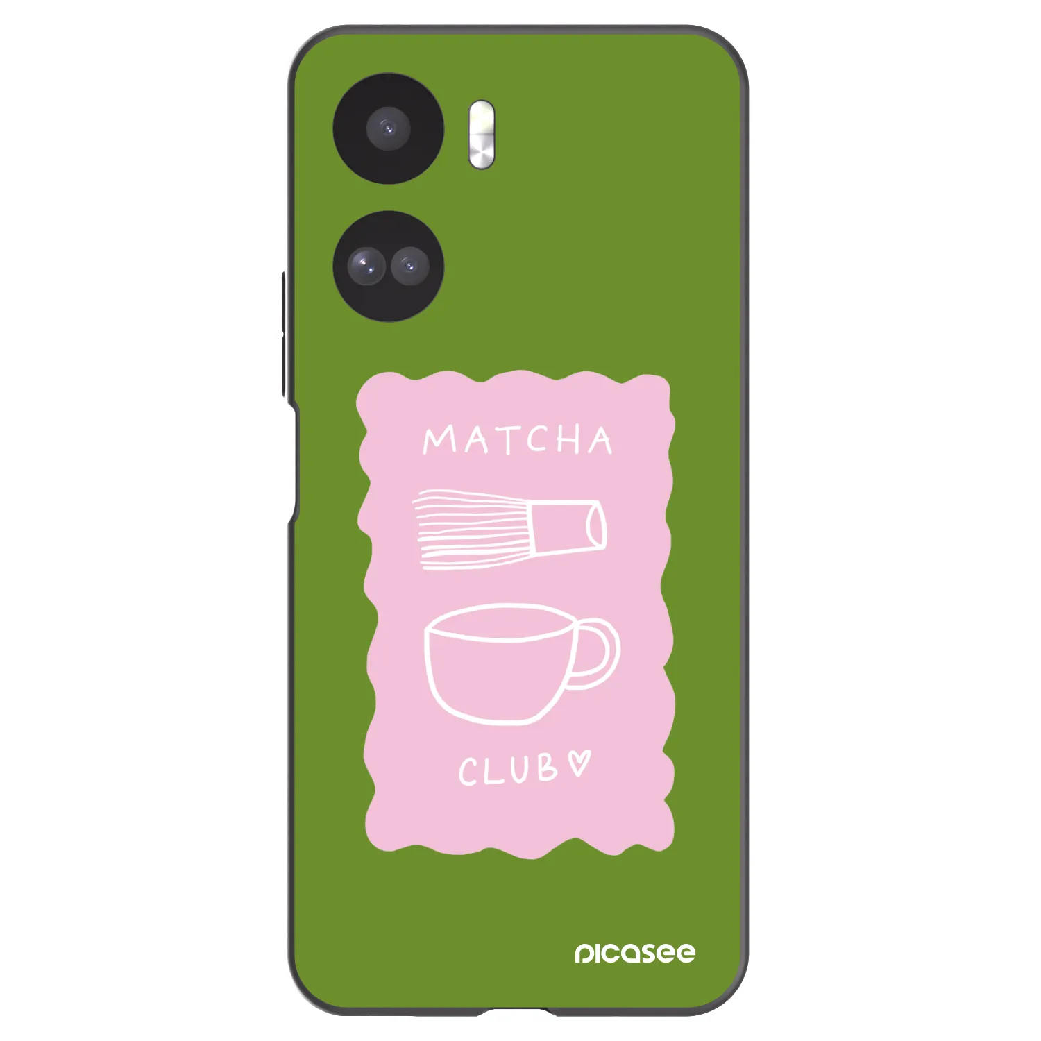 Picasee Μαύρη θήκη σιλικόνης για Honor 90 Lite 5G - Matcha club
