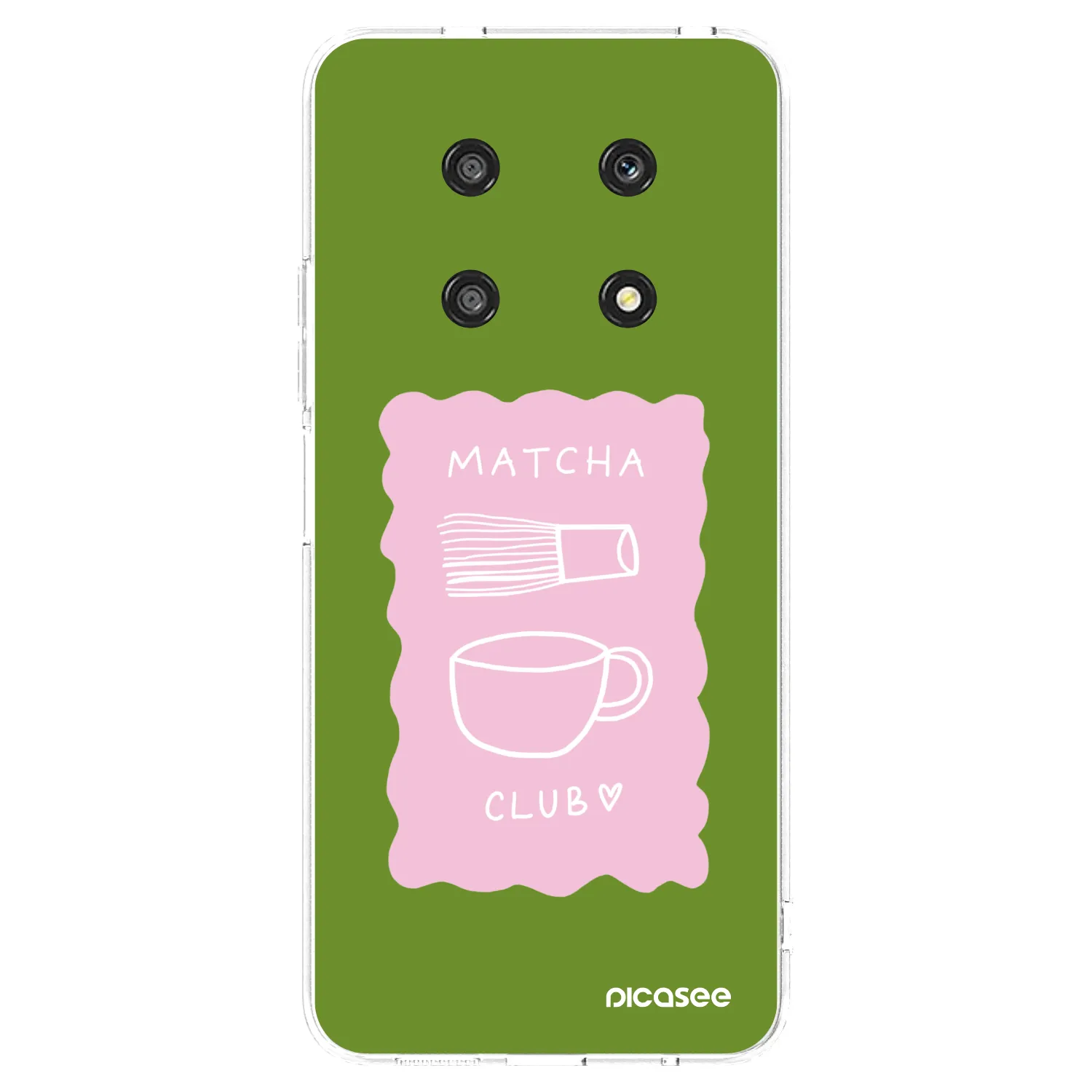 Picasee διαφανής θήκη σιλικόνης Honor Magic4 Lite 5G - Matcha club