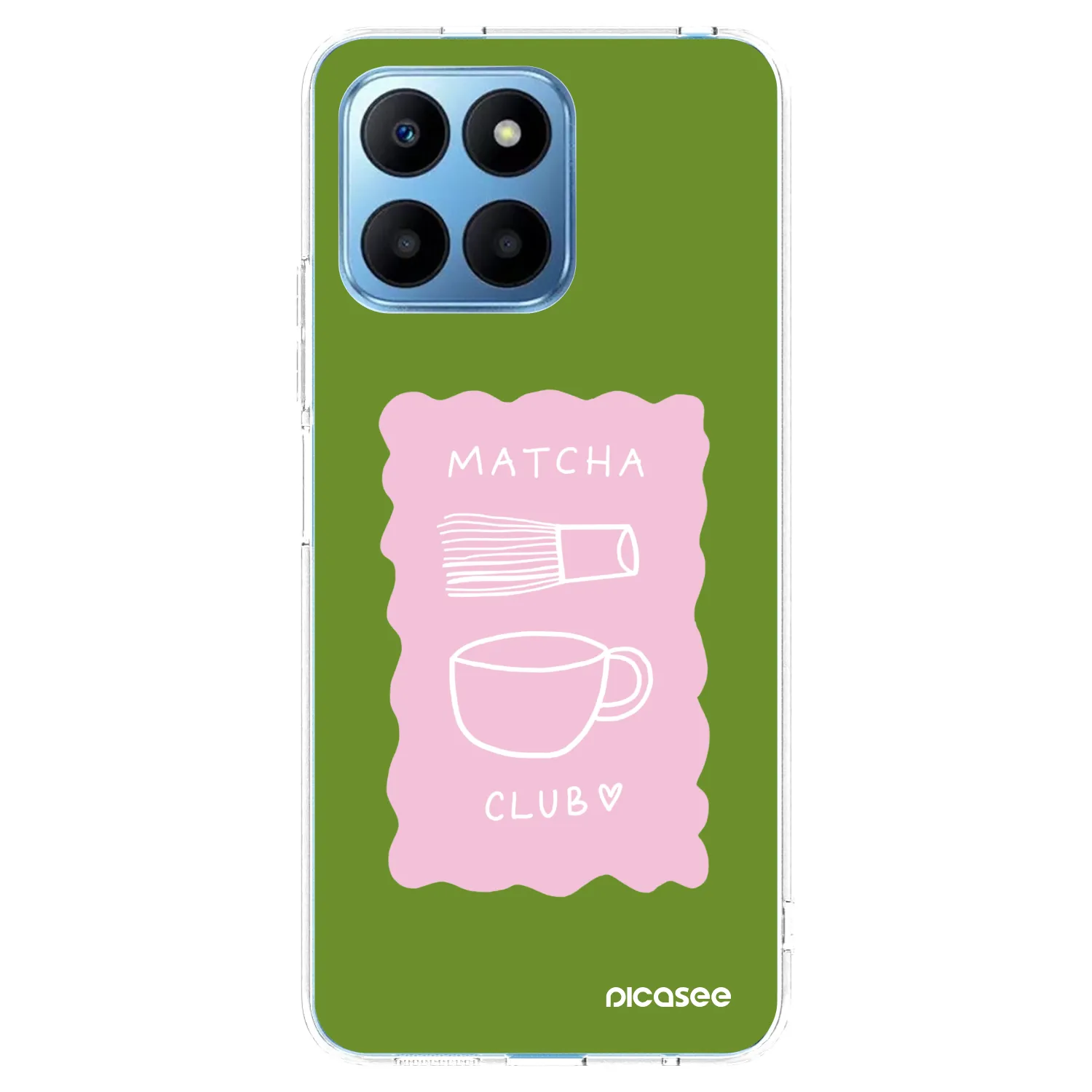 Picasee διαφανής θήκη σιλικόνης Honor 70 Lite - Matcha club