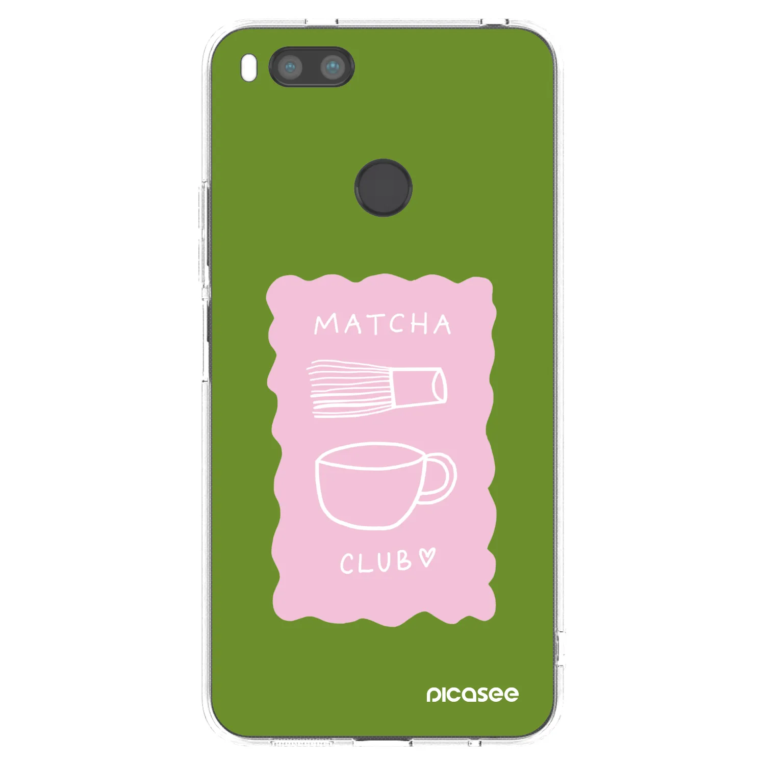 Picasee διαφανής θήκη σιλικόνης Xiaomi Mi A1 Global - Matcha club