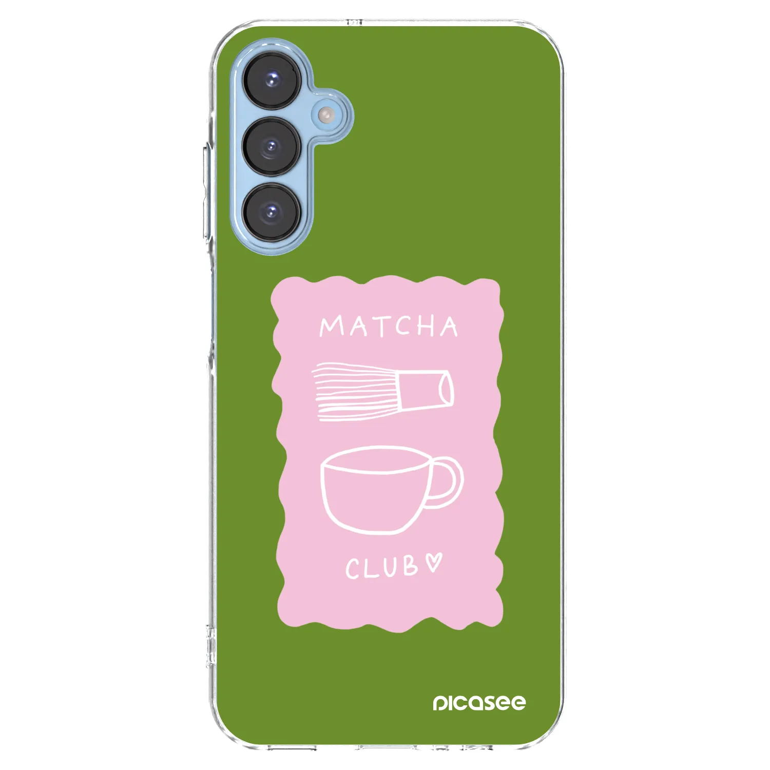 Picasee διαφανής θήκη σιλικόνης Samsung Galaxy A15 A156B 5G - Matcha club