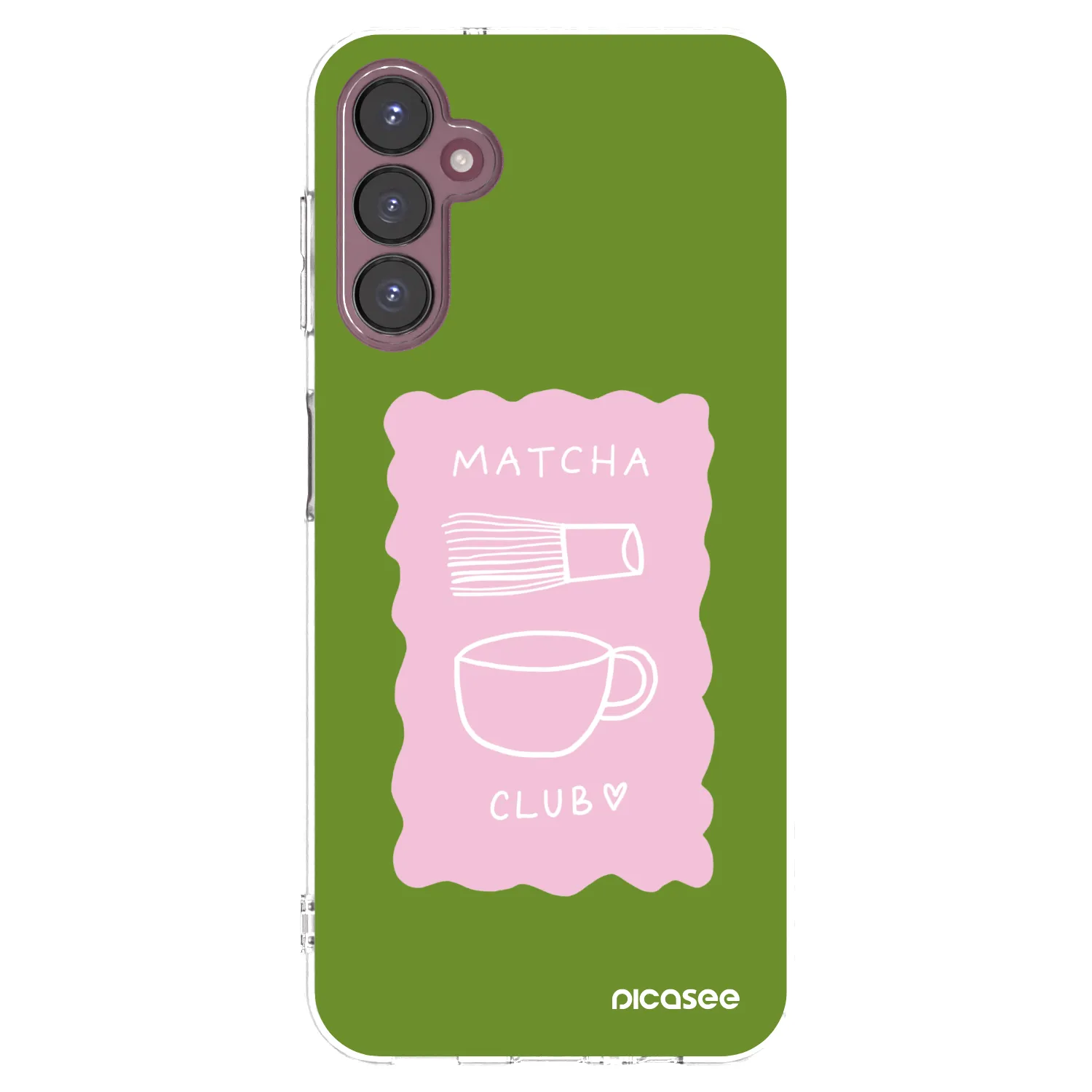 Picasee διαφανής θήκη σιλικόνης Samsung Galaxy A05s A057G - Matcha club