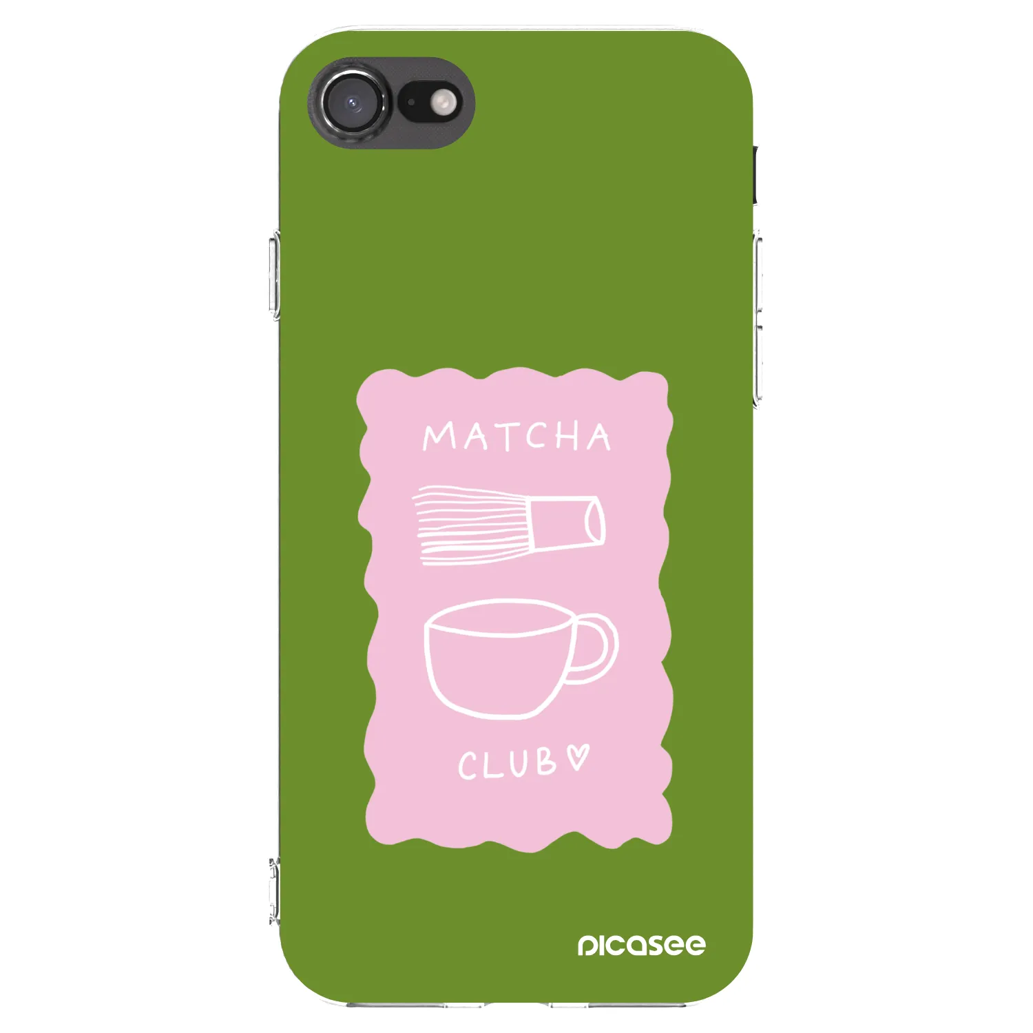 Picasee διαφανής θήκη σιλικόνης Apple iPhone 7 - Matcha club