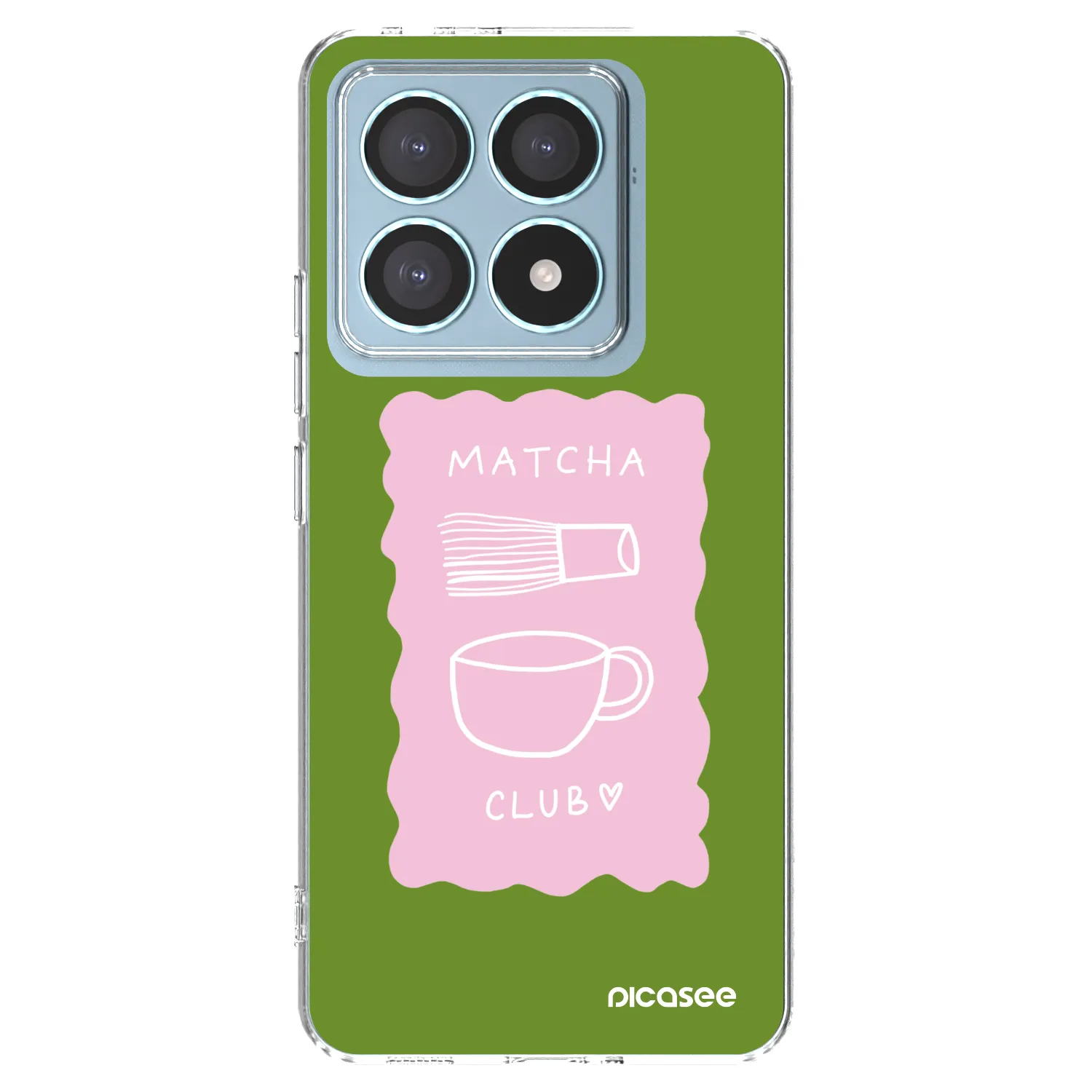 Picasee διαφανής θήκη σιλικόνης Xiaomi 14T Pro - Matcha club