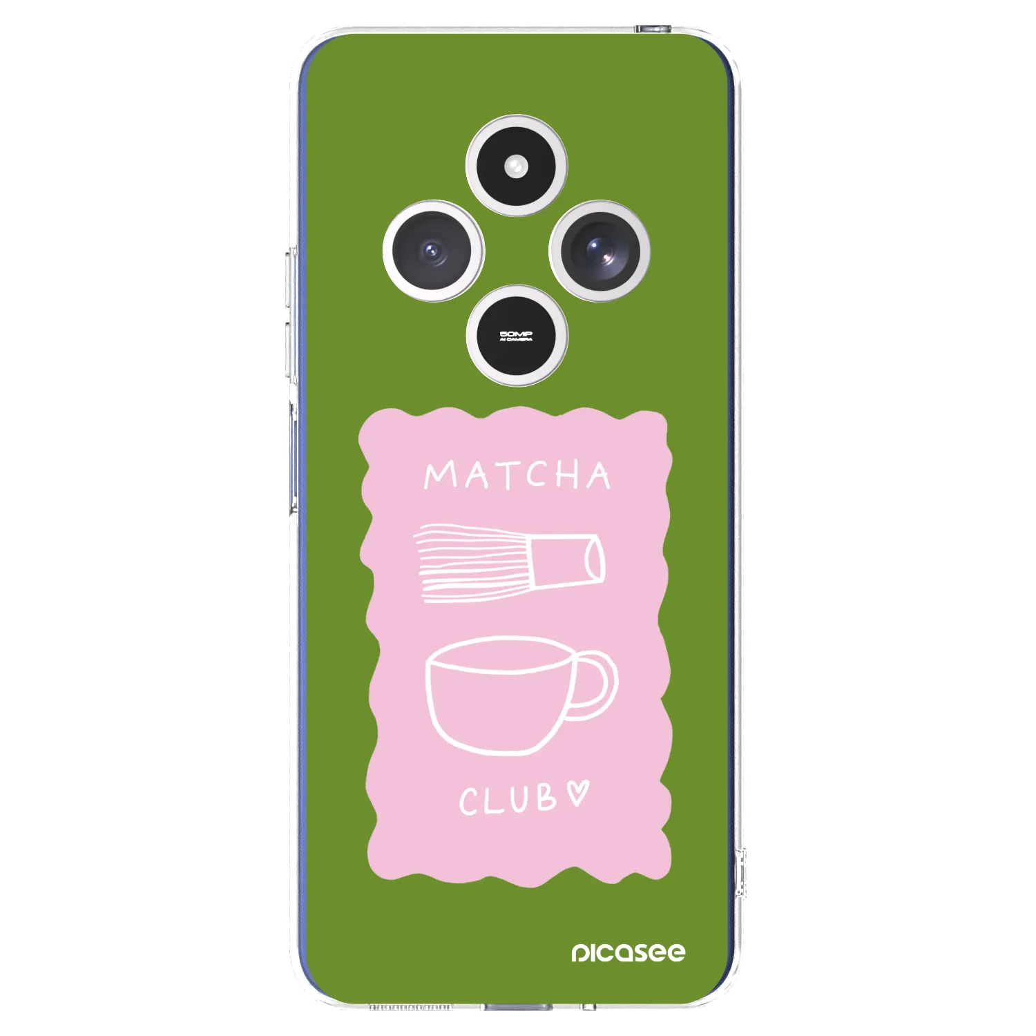 Picasee διαφανής θήκη σιλικόνης Xiaomi Redmi 14C - Matcha club