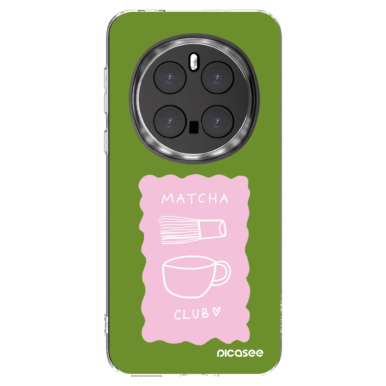 Picasee διαφανής θήκη σιλικόνης Honor Magic7 Pro 5G - Matcha club