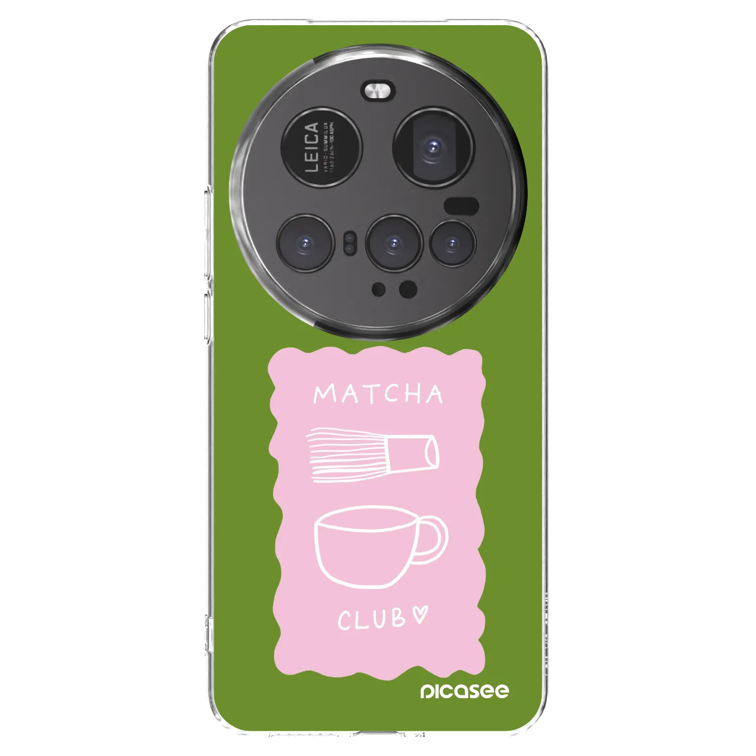 Picasee διαφανής θήκη σιλικόνης Xiaomi 15 Ultra - Matcha club