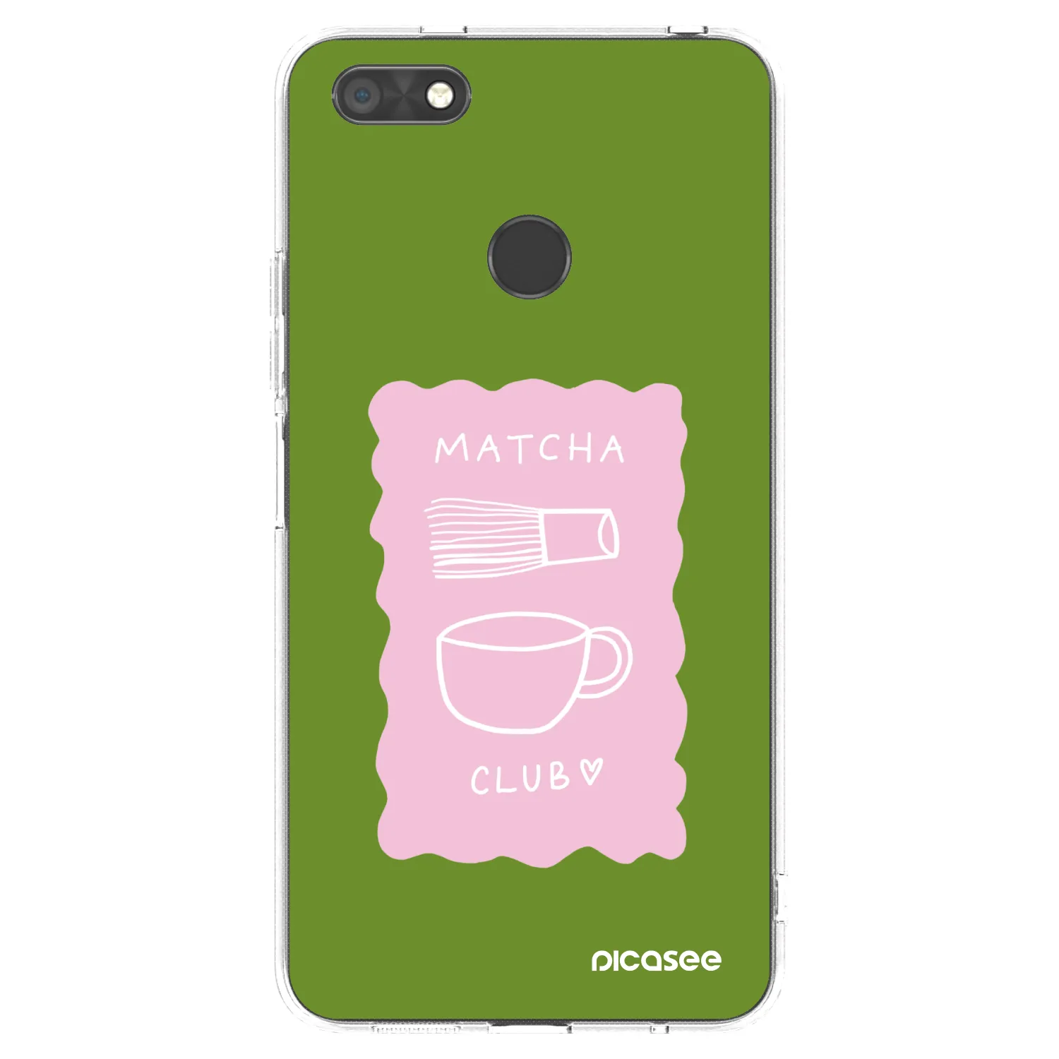 Picasee διαφανής θήκη σιλικόνης Huawei P9 Lite Mini - Matcha club
