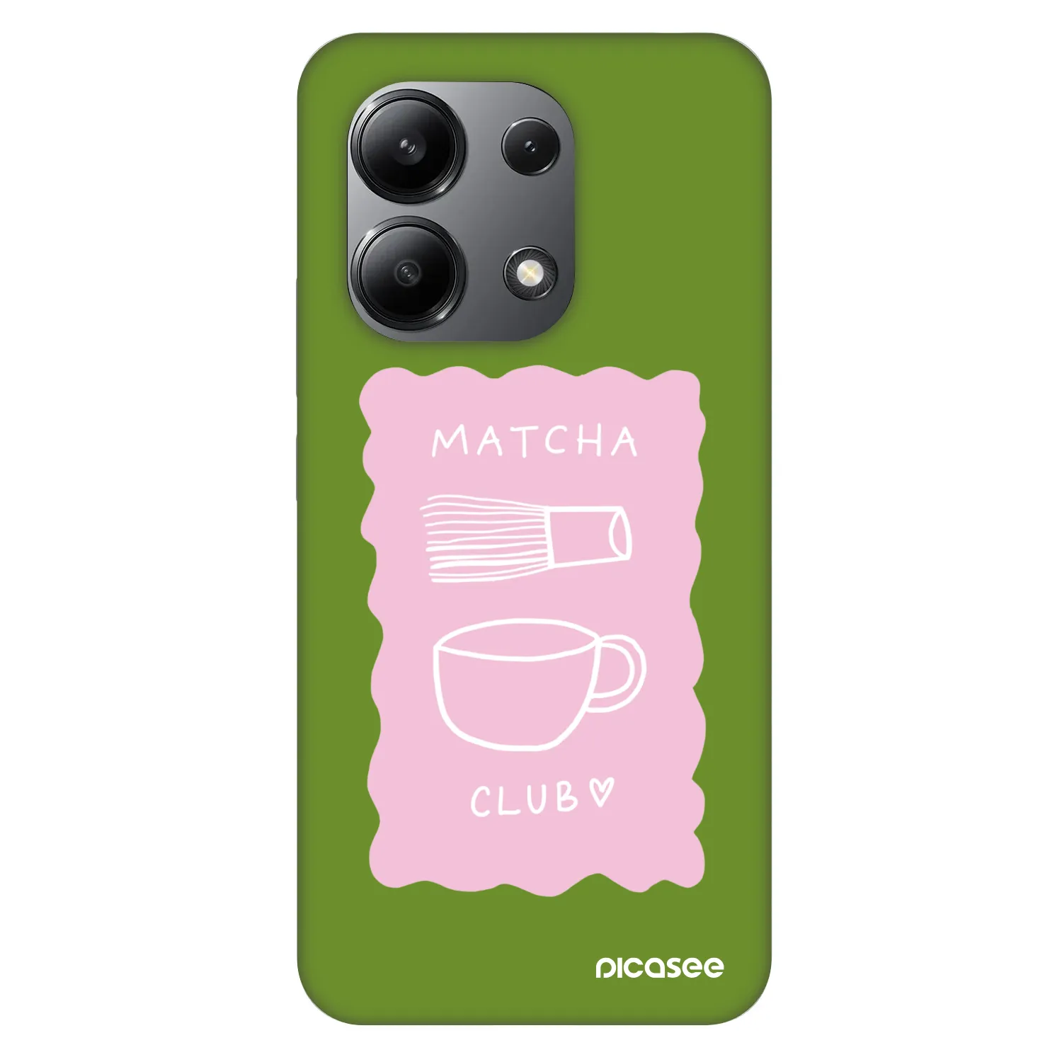 Picasee Fashion Case για Xiaomi Redmi Note 13 4G - Matcha club