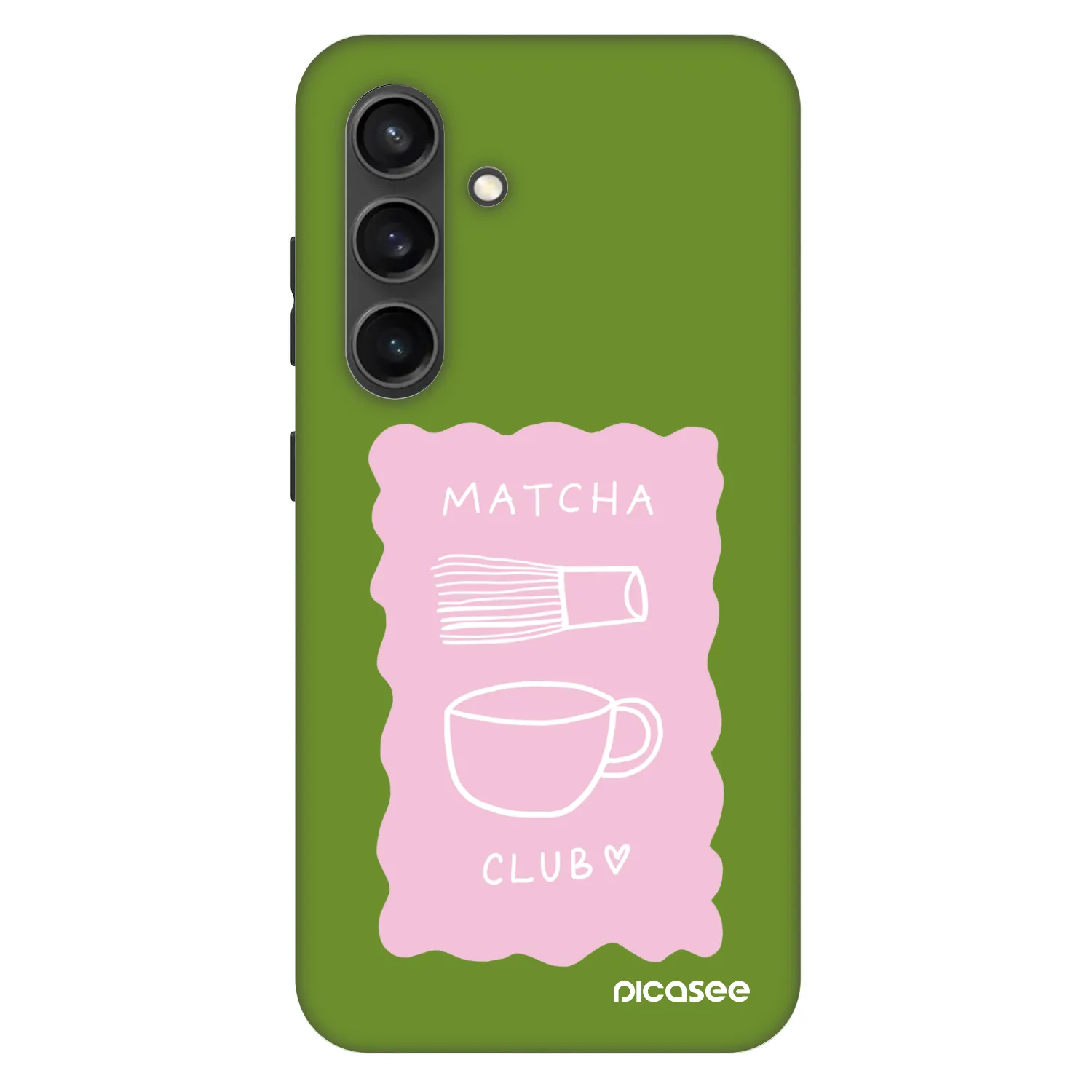 Picasee Fashion Case PowerShare pro Samsung Galaxy S24 S921B 5G - Matcha club