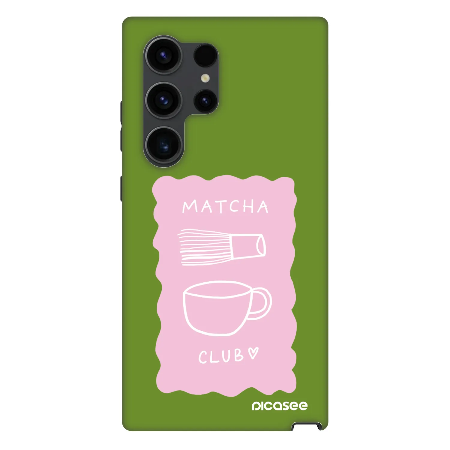 Picasee Fashion Case PowerShare pro Samsung Galaxy S24 Ultra S928B 5G - Matcha club