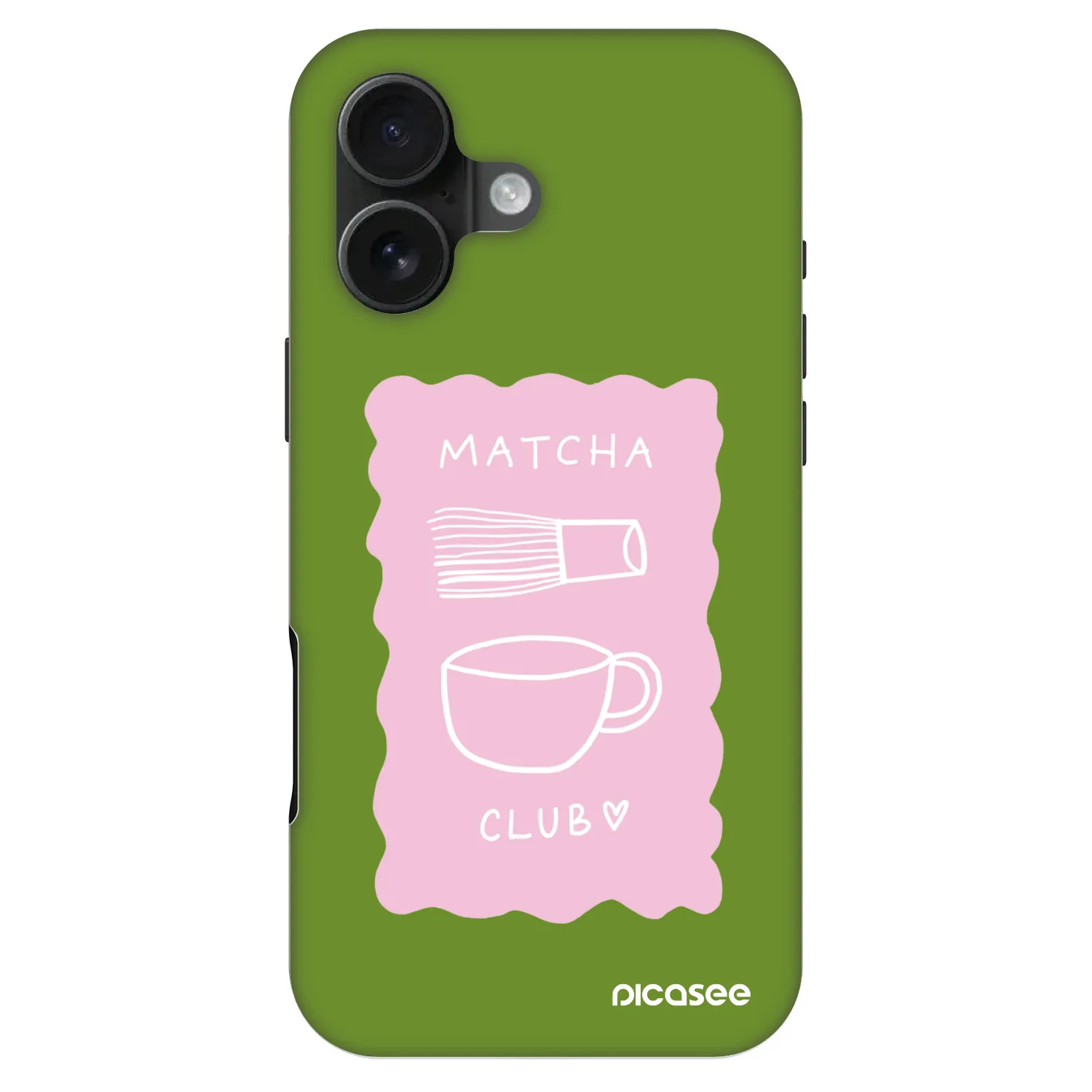 Picasee Fashion Case MagSafe για Apple iPhone 16 - Matcha club