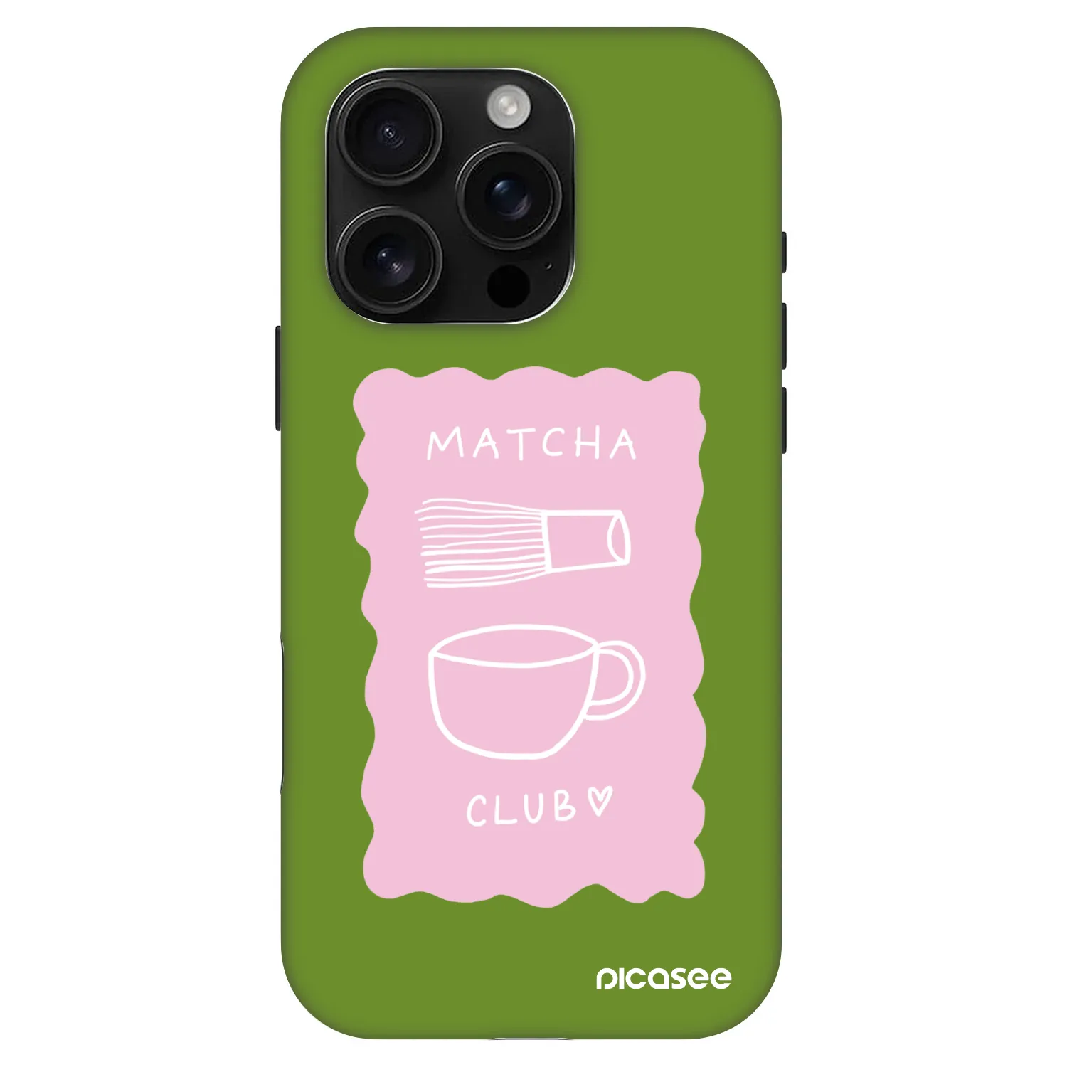 Picasee Fashion Case MagSafe για Apple iPhone 16 Pro - Matcha club