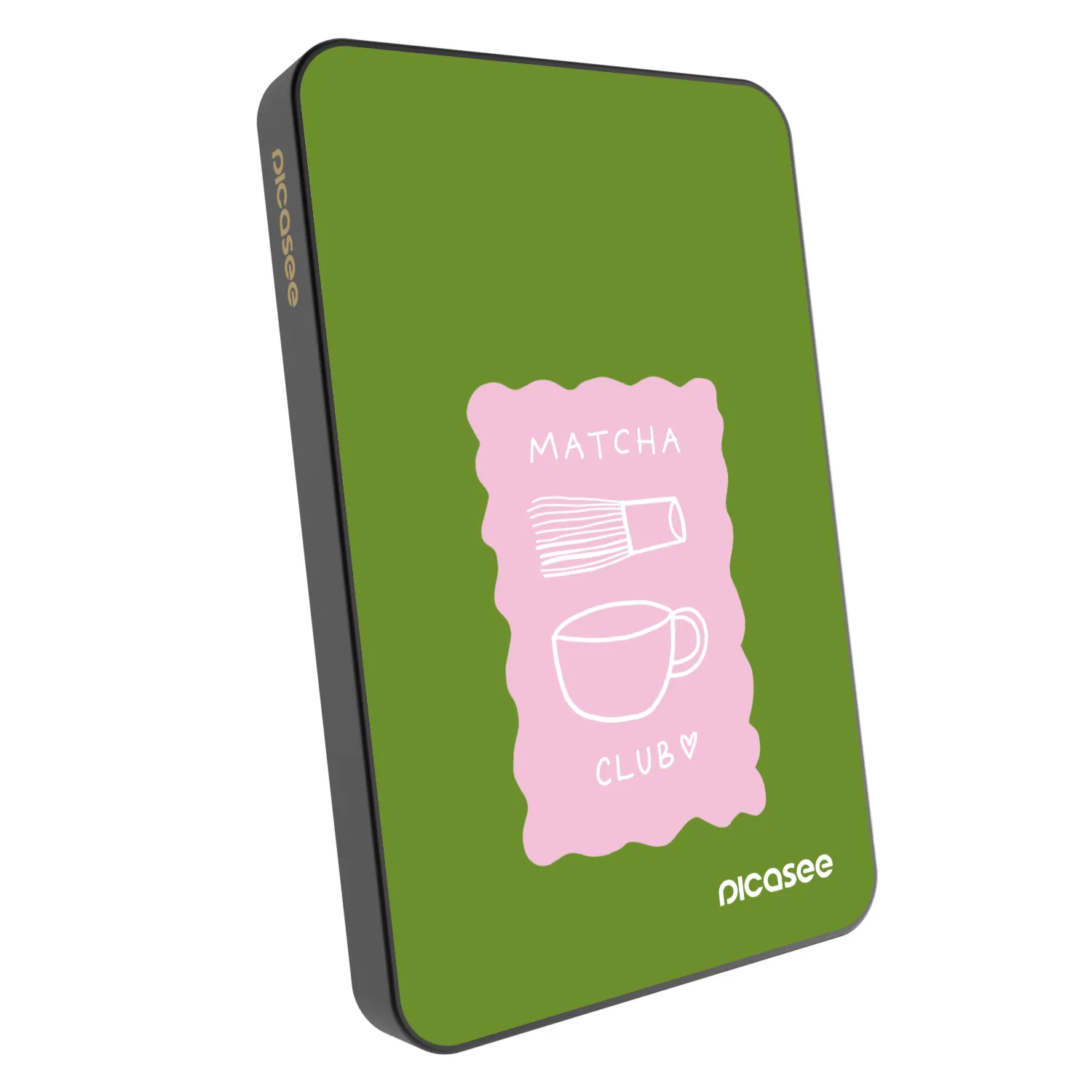 Picasee Powerbank με MagSafe 5 000 mAh Γκρί - Matcha club