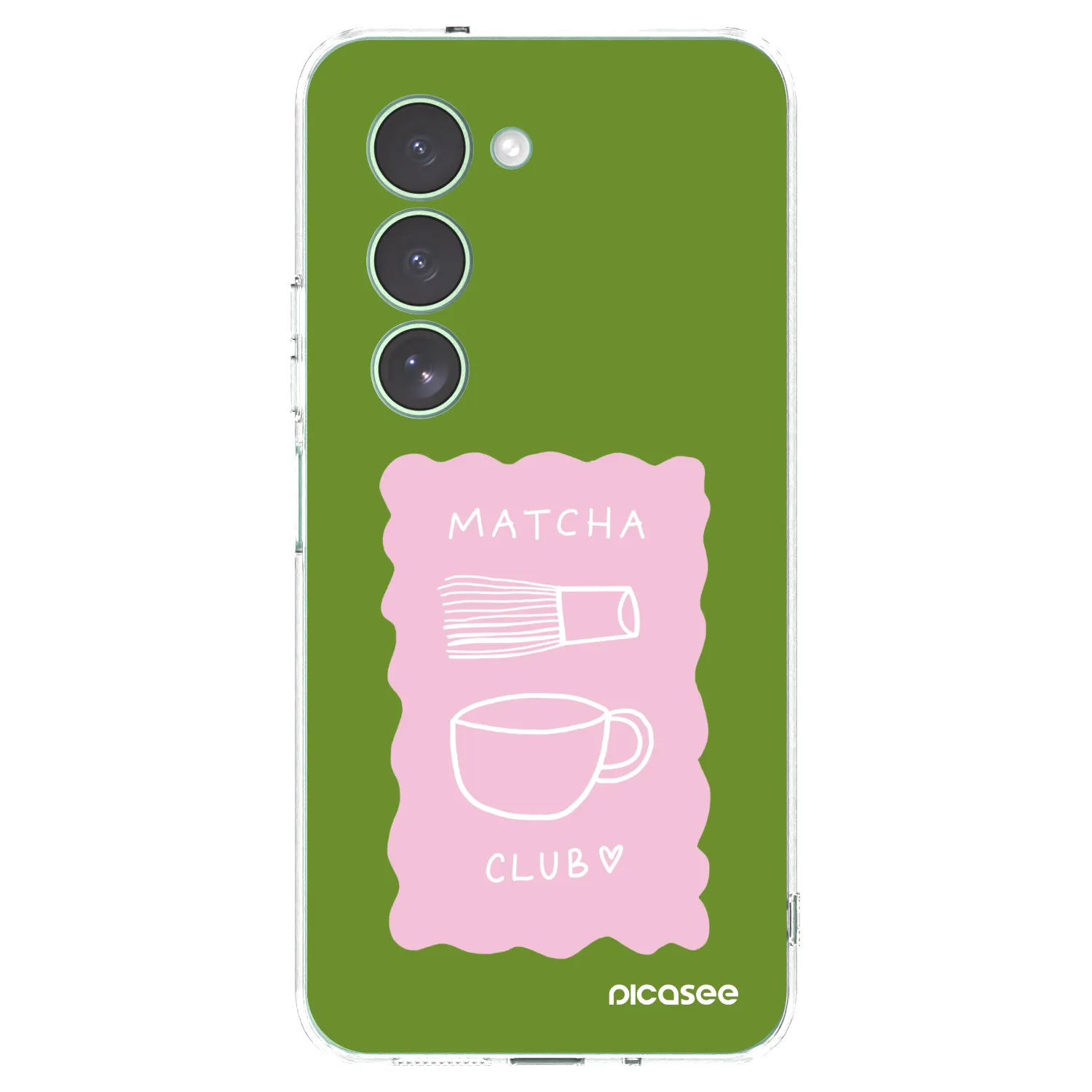 Picasee διαφανής θήκη σιλικόνης Xiaomi Redmi 15 5G - Matcha club