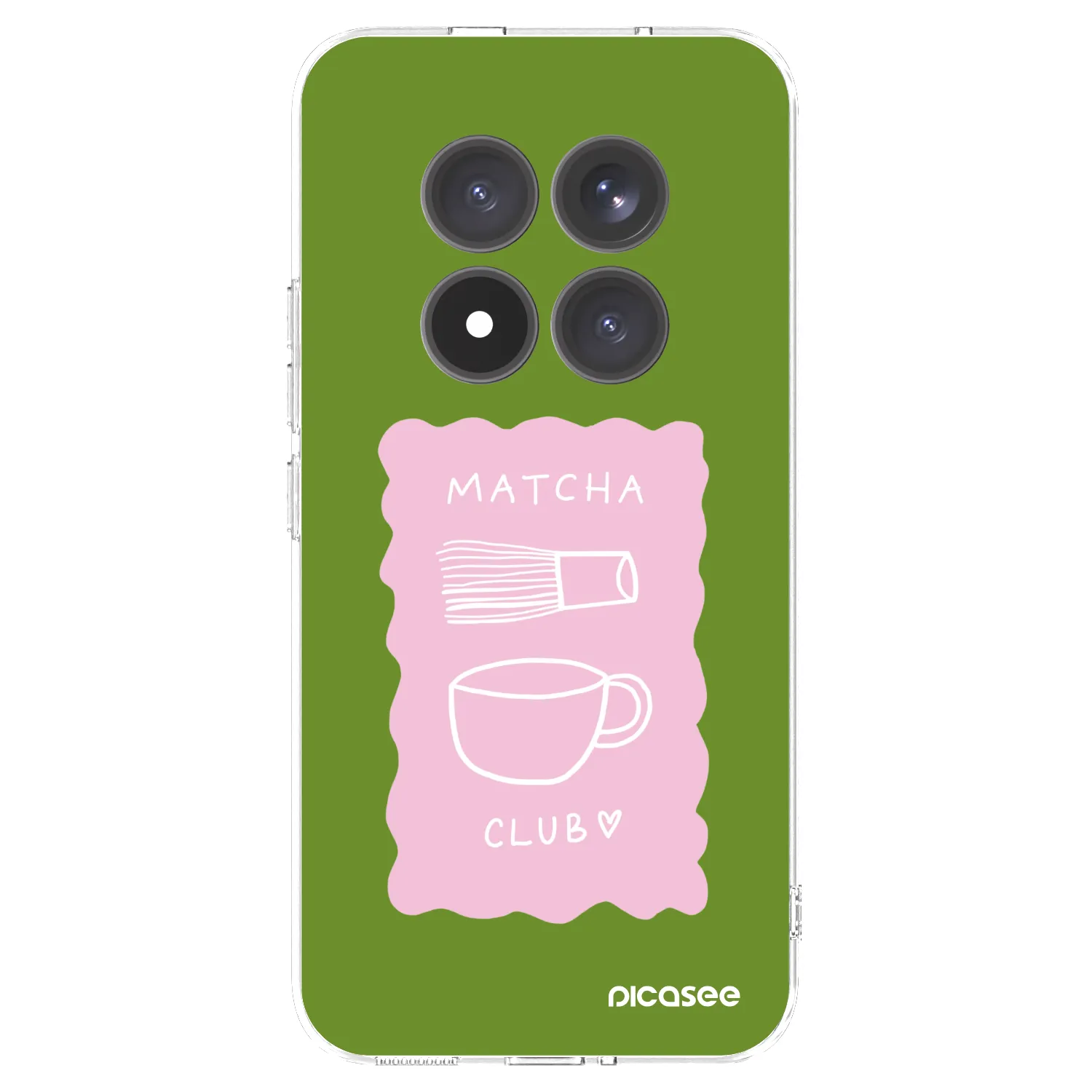 Picasee διαφανής θήκη σιλικόνης Xiaomi Redmi Note 15 Pro+ - Matcha club