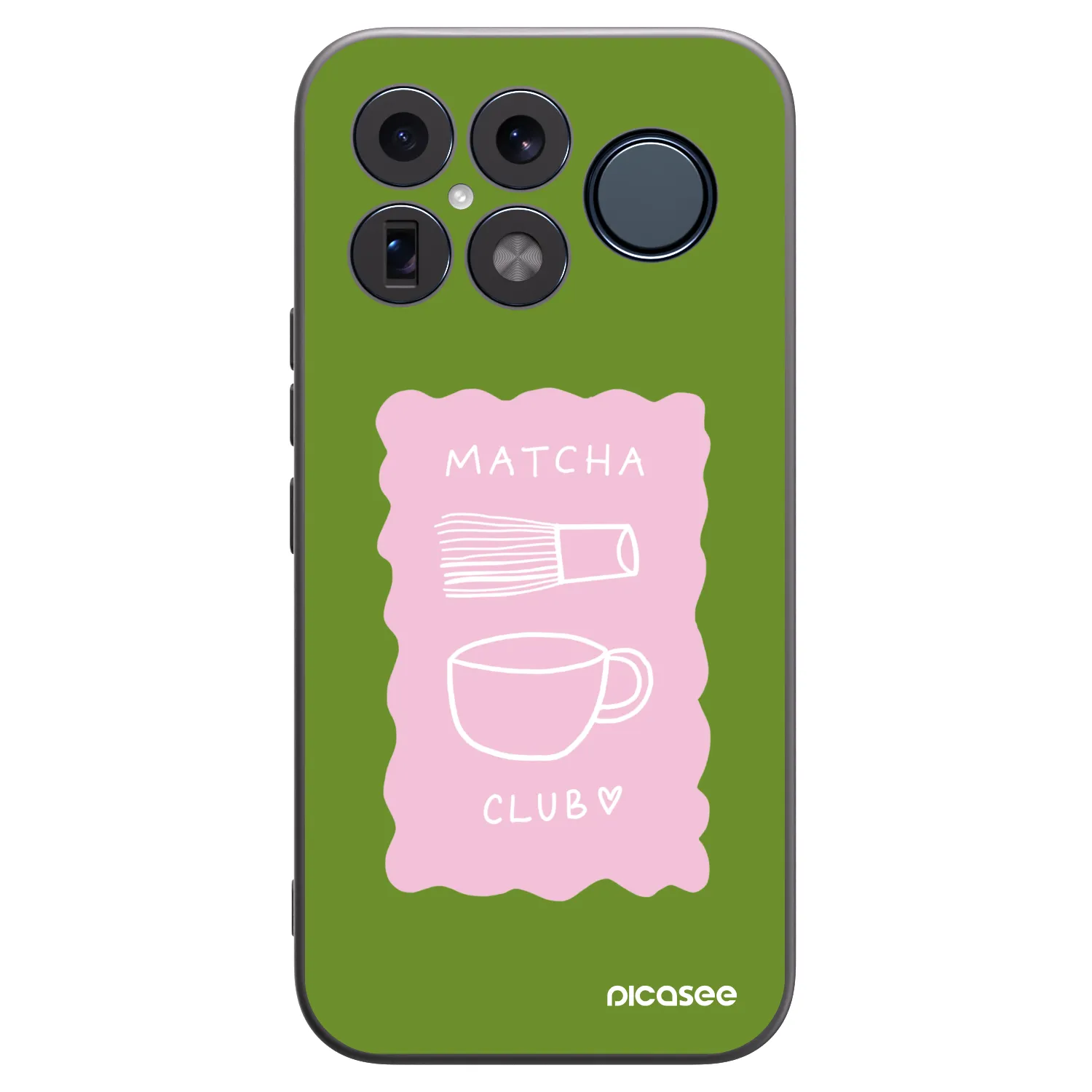 Picasee Μαύρη θήκη σιλικόνης για Xiaomi Poco F8 Ultra - Matcha club