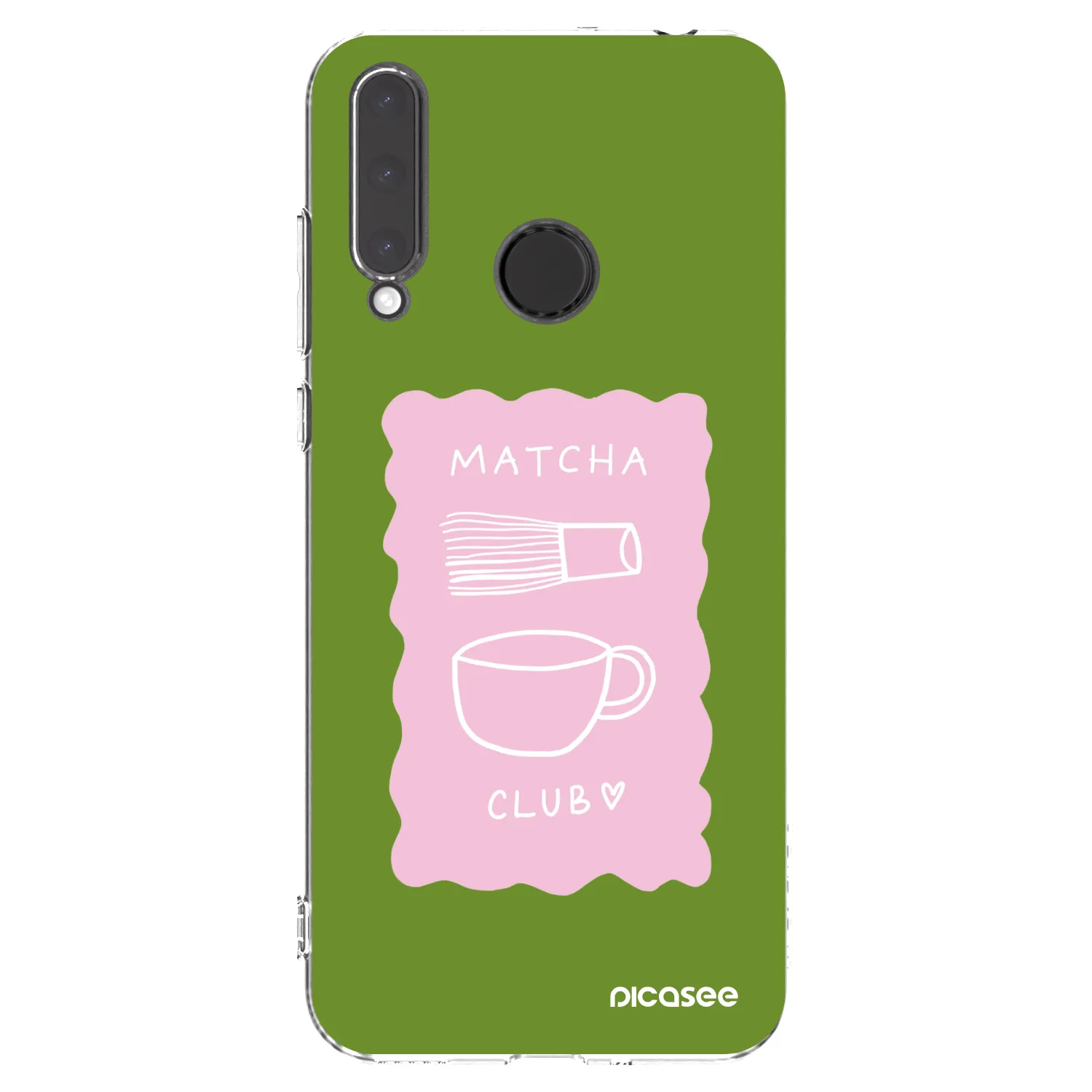 Picasee διαφανής θήκη σιλικόνης Honor 20 Lite - Matcha club