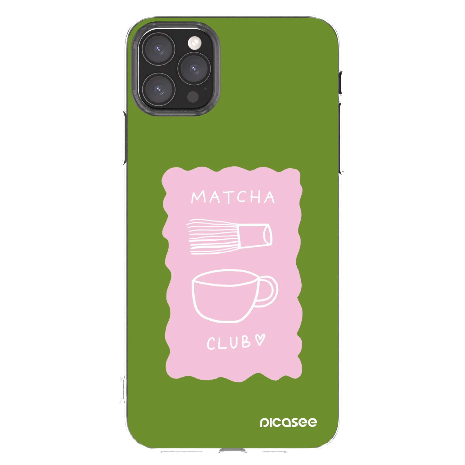 Picasee διαφανής θήκη σιλικόνης Apple iPhone 11 Pro Max - Matcha club
