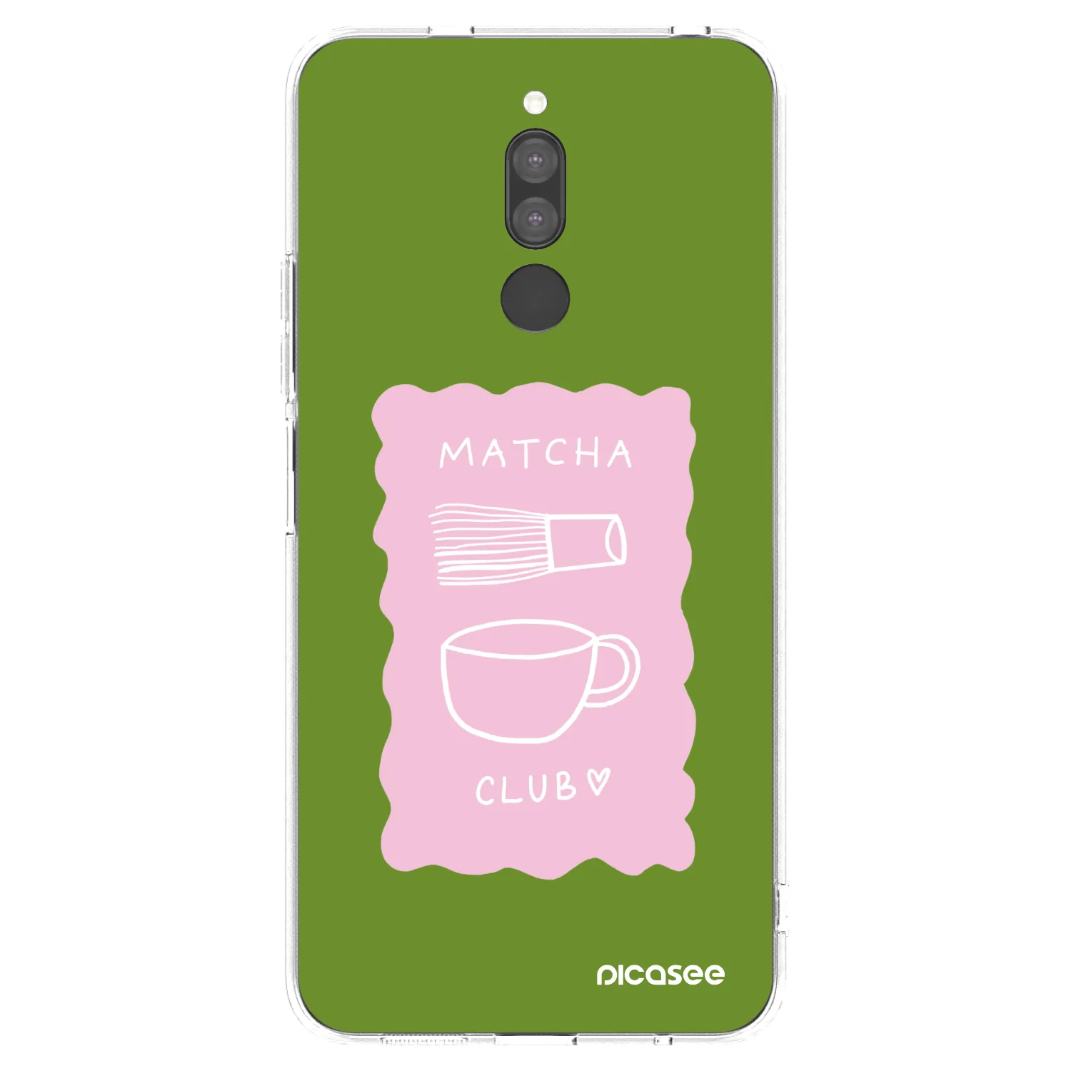 Picasee διαφανής θήκη σιλικόνης Xiaomi Redmi 8 - Matcha club