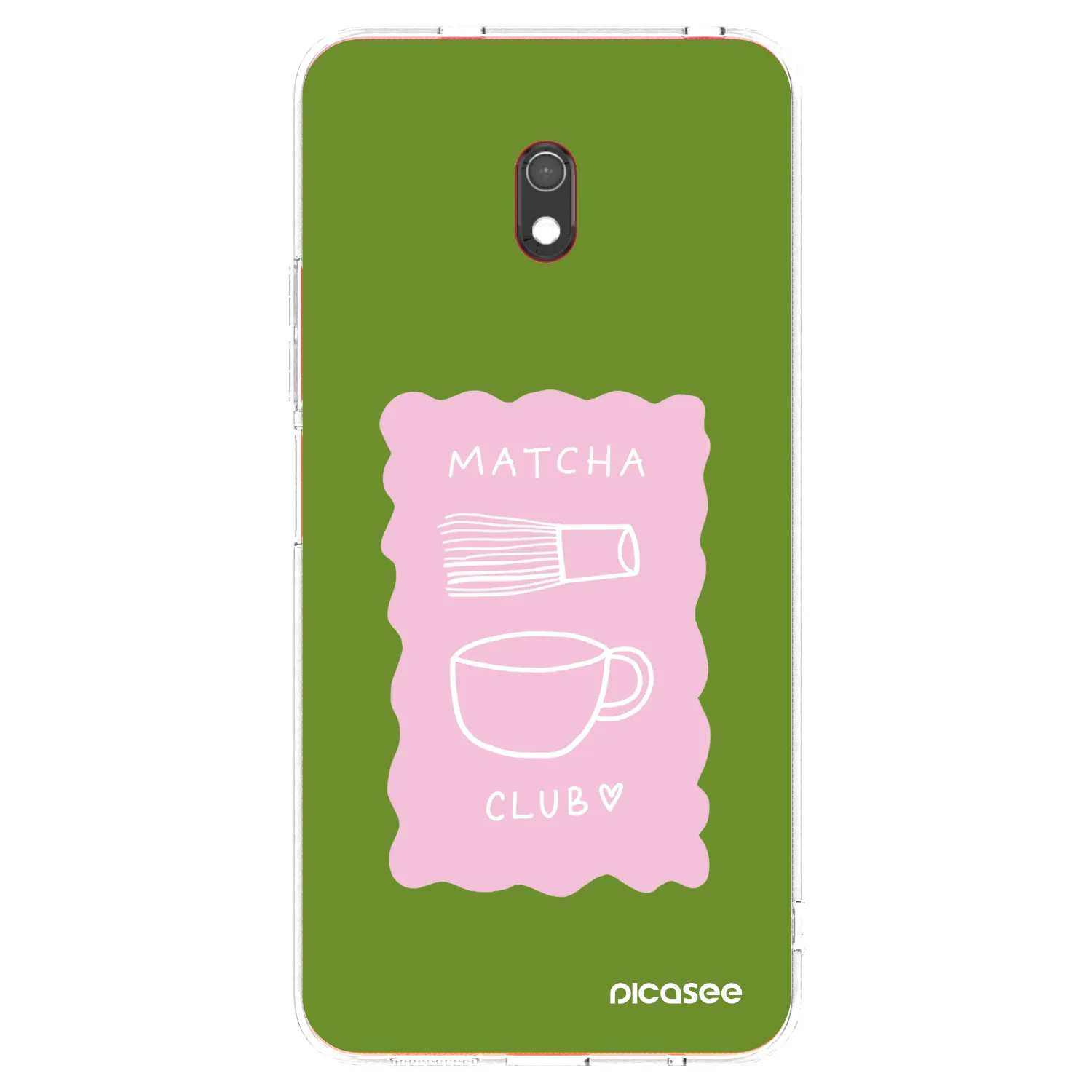 Picasee διαφανής θήκη σιλικόνης Xiaomi Redmi 8A - Matcha club