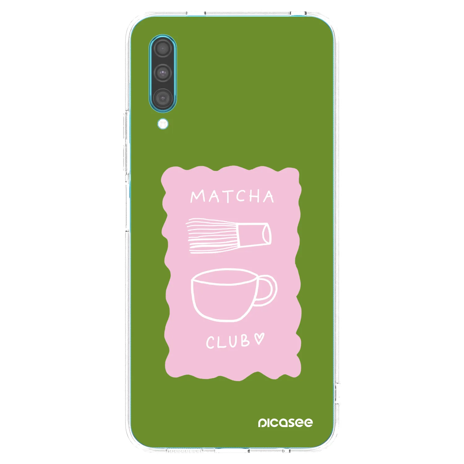 Picasee διαφανής θήκη σιλικόνης Samsung Galaxy A30s A307F - Matcha club
