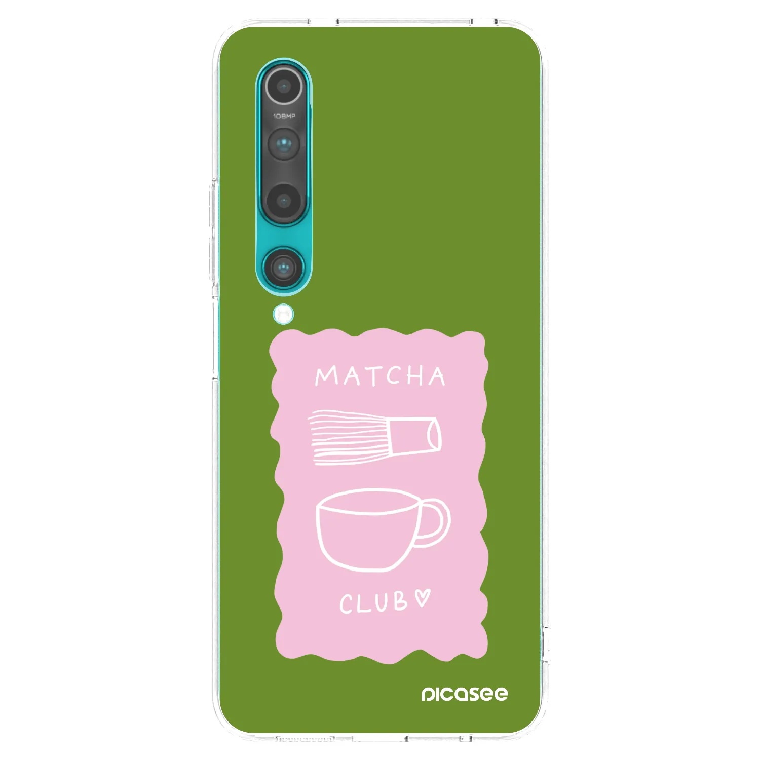 Picasee διαφανής θήκη σιλικόνης Xiaomi Mi 10 - Matcha club