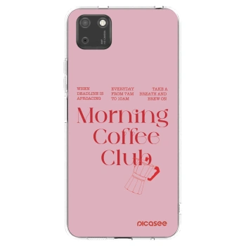 Picasee διαφανής θήκη σιλικόνης Huawei Y5P - Morning
