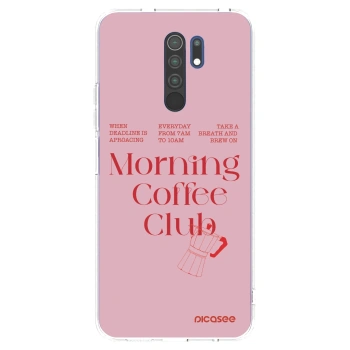 Picasee διαφανής θήκη σιλικόνης Xiaomi Redmi 9 - Morning