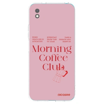 Picasee Μαύρη θήκη σιλικόνης για Xiaomi Redmi 9A - Morning