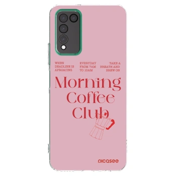 Picasee διαφανής θήκη σιλικόνης Honor 10X Lite - Morning