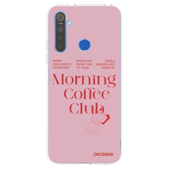 Picasee διαφανής θήκη σιλικόνης Realme 5 - Morning