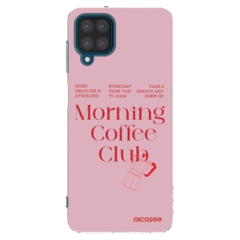 Picasee διαφανής θήκη σιλικόνης Samsung Galaxy A12 A125F - Morning
