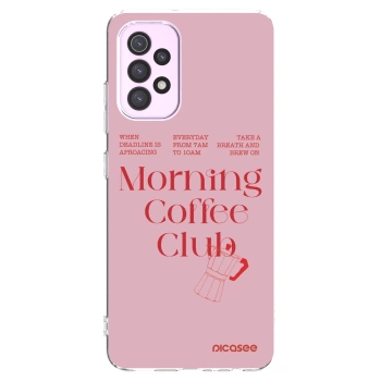 Picasee διαφανής θήκη σιλικόνης Samsung Galaxy A32 5G A326B - Morning