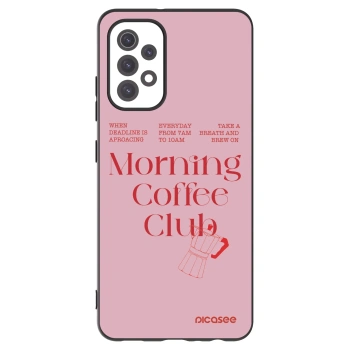 Picasee Μαύρη θήκη σιλικόνης για Samsung Galaxy A32 5G A326B - Morning